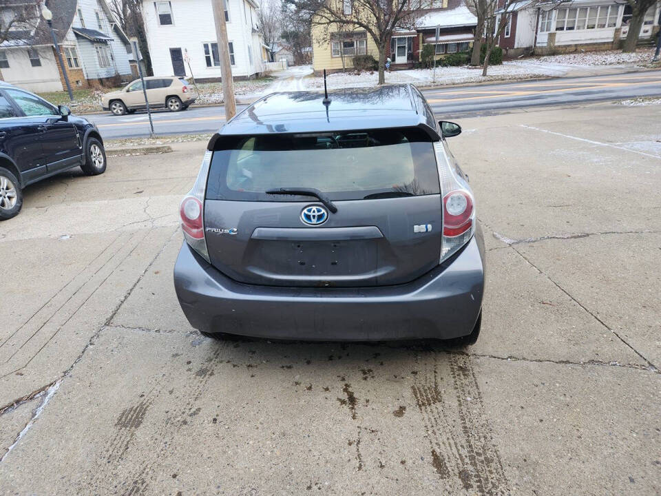 2012 Toyota Prius c for sale at PRIMAX AUTO SALES LLC in Alliance, OH