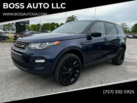 2016 Land Rover Discovery Sport for sale at BOSS AUTO LLC in Norfolk VA