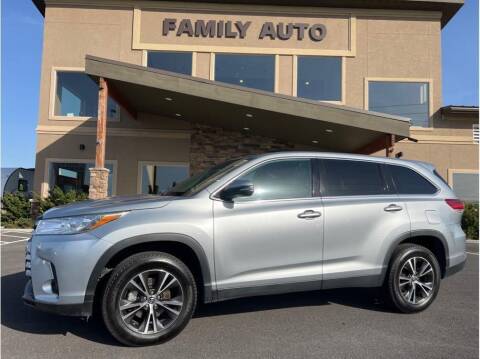 2019 Toyota Highlander for sale at Moses Lake Family Auto Center in Moses Lake WA