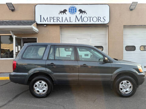 2004 Honda Pilot for sale at Imperial Motors in Plainville CT