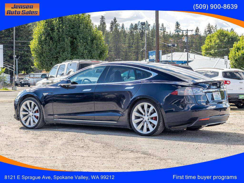 2014 Tesla Model S for sale at Jensen Auto Sales in Spokane, WA