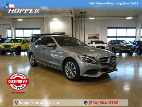 2016 Mercedes-Benz C-Class for sale at HOPPER MOTORPLEX in Irving TX