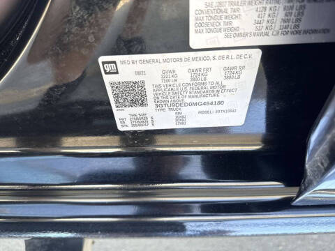 2021 GMC Sierra 1500