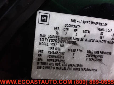 1998 Chevrolet Corvette