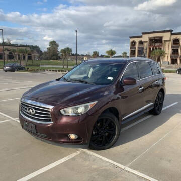 2013 Infiniti JX35 for sale at TWILIGHT AUTO SALES in San Antonio TX
