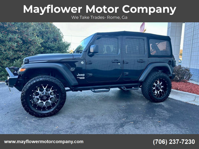 2018 Jeep Wrangler Unlimited for sale at Mayflower Motor Company in Rome GA
