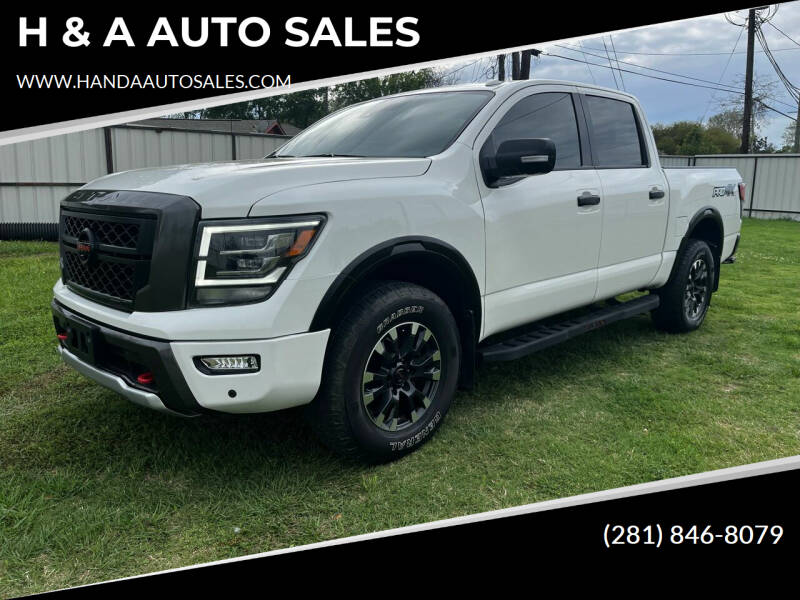 2021 Nissan Titan for sale at H & A AUTO SALES in Houston TX