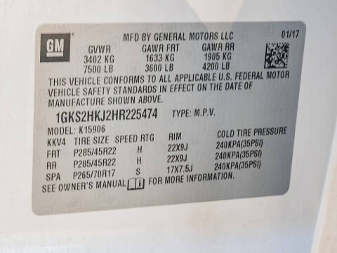 2017 GMC Yukon XL Denali