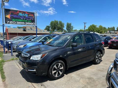 2017 Subaru Forester for sale at AWD Denver Automotive LLC in Englewood CO