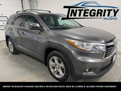 2015 Toyota Highlander for sale at Integrity Motors, Inc. in Fond Du Lac WI