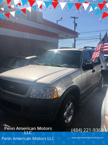 2004 Ford Explorer for sale at Penn American Motors LLC in Emmaus PA