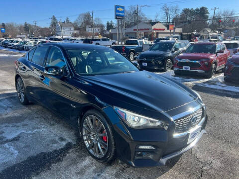2017 Infiniti Q50 Red Sport 400