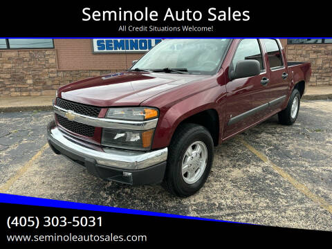 2008 Chevrolet Colorado for sale at Seminole Auto Sales in Seminole OK