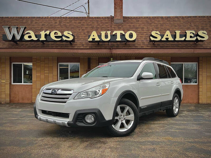 2014 Subaru Outback for sale at Wares Auto Sales INC in Traverse City MI