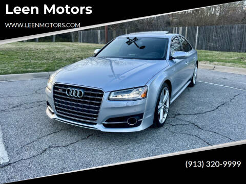 2015 Audi S8 for sale at Leen Motors in Merriam KS