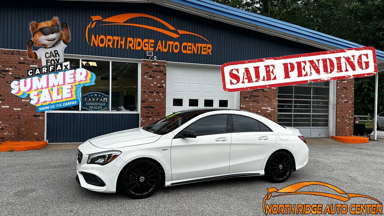 2018 Mercedes-Benz CLA for sale at North Ridge Auto Center LLC in Madison, OH