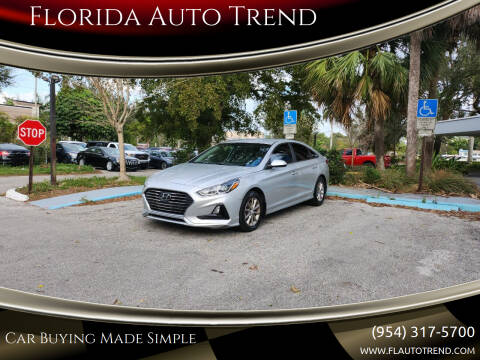 2018 Hyundai Sonata for sale at Florida Auto Trend in Plantation FL