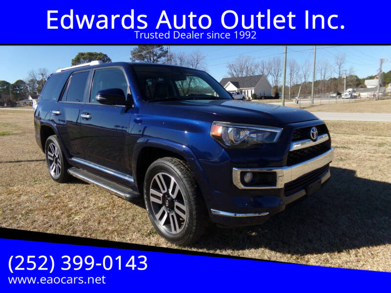 2014 Toyota 4Runner for sale at Edwards Auto Outlet Inc. in Wilson NC