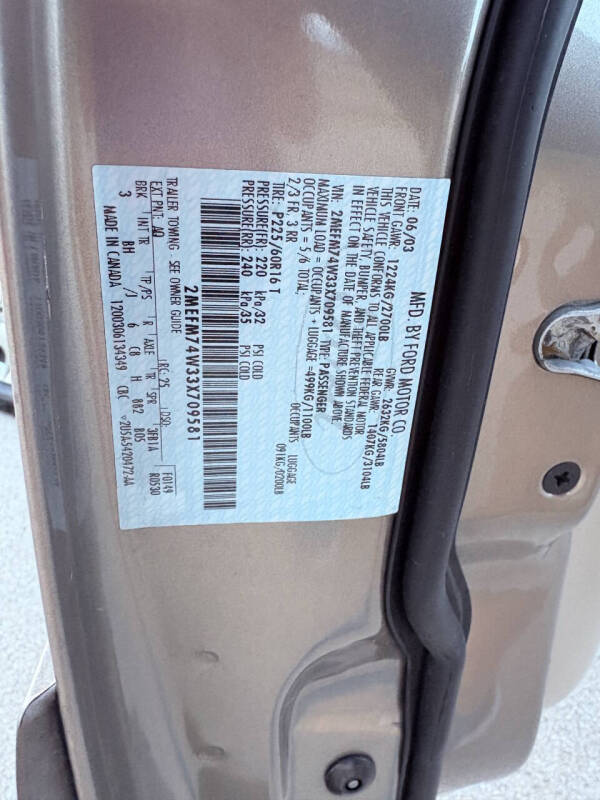 2003 Mercury Grand Marquis GS