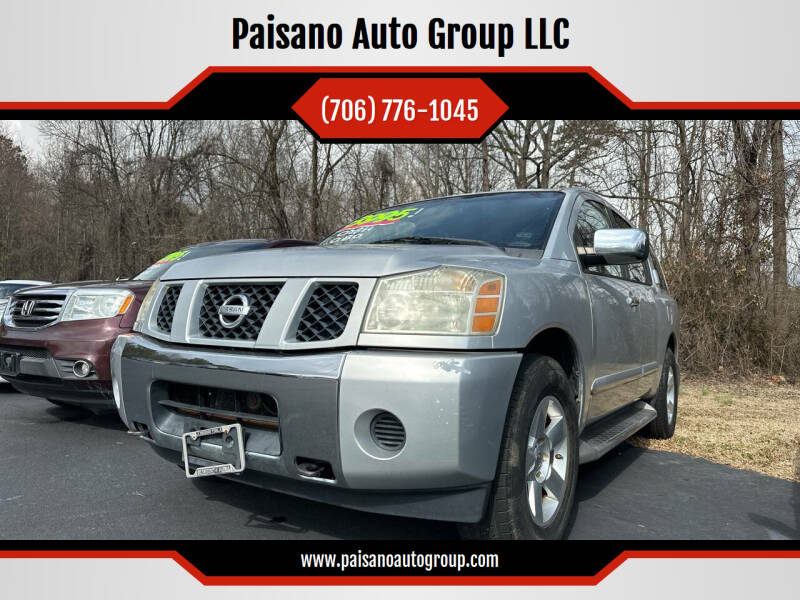 2004 Nissan Armada for sale at Paisano Auto Group LLC in Cornelia GA