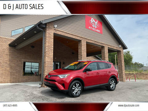 2017 Toyota RAV4 for sale at D & J AUTO SALES in Joplin MO