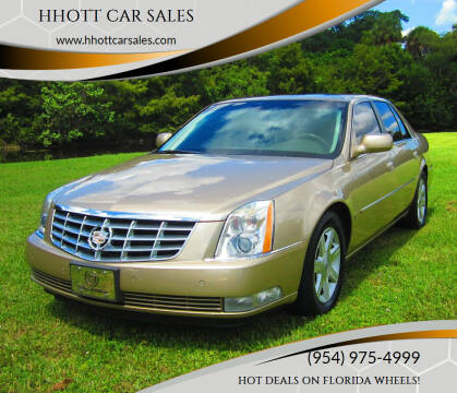 2006 Cadillac DTS for sale at HHOTT CAR SALES in Deerfield Beach FL