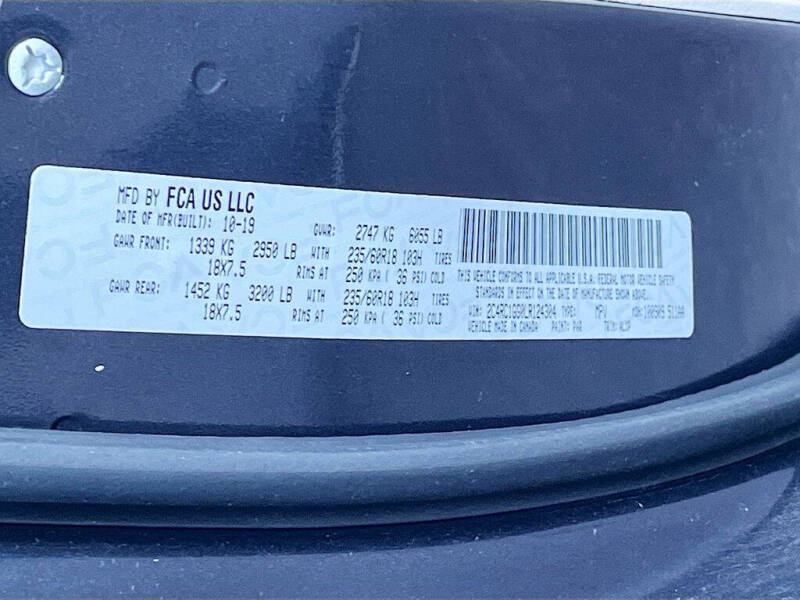 2020 Chrysler Pacifica Limited