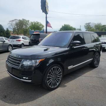 2016 Land Rover Range Rover for sale at Motor City Automotives LLC in Madison Heights MI