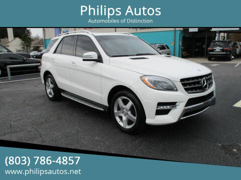 2014 Mercedes-Benz M-Class for sale at Philips Autos in Columbia SC