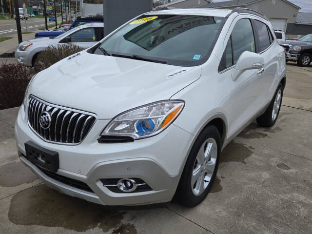 2016 Buick Encore for sale at Dave Warren Used Car Super Center in Westfield, NY