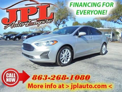 2019 Ford Fusion for sale at JPL AUTO EMPIRE INC. in Lake Alfred FL