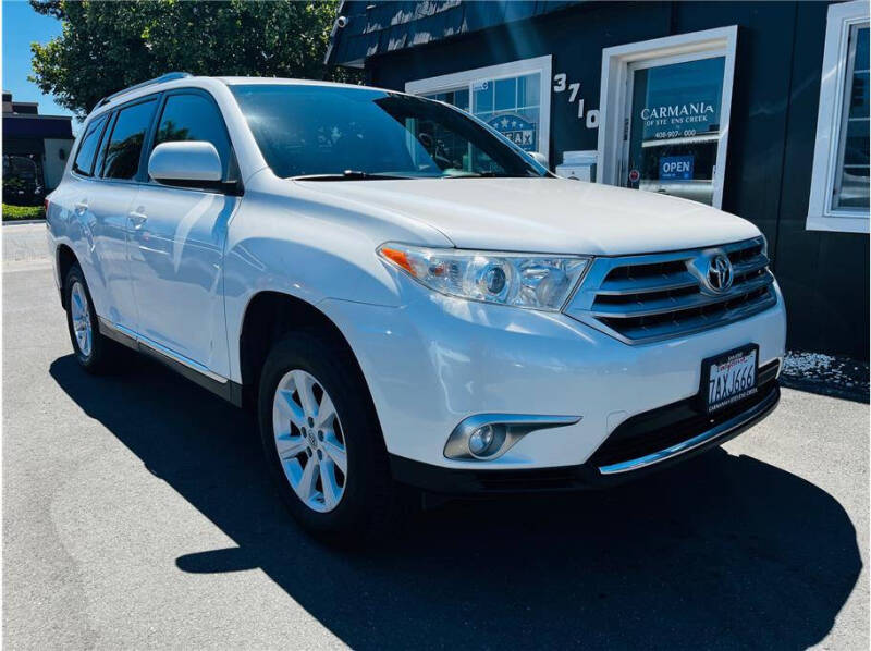 2013 Toyota Highlander for sale at Carmania of Stevens Creek in San Jose CA