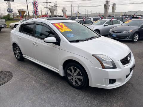 2012 Nissan Sentra for sale at Texas 1 Auto Finance in Kemah TX
