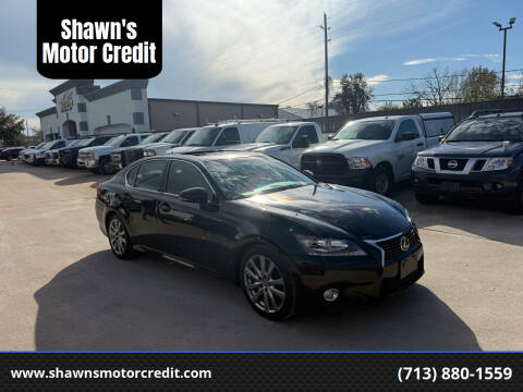 2013 Lexus GS 350 for sale at Shawn's Motor Credit in Houston TX