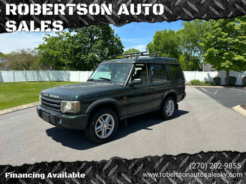 2003 Land Rover Discovery for sale at ROBERTSON AUTO SALES in Bowling Green KY