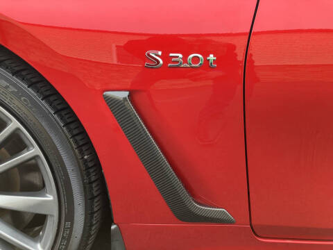 2017 Infiniti Q60 Red Sport 400