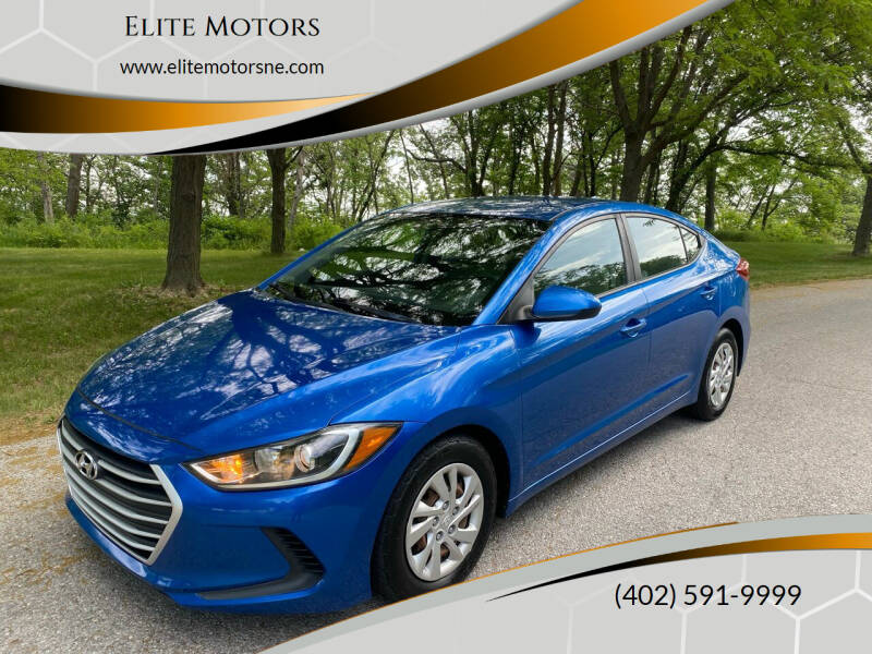 2017 Hyundai Elantra for sale at Elite Motors in Bellevue NE