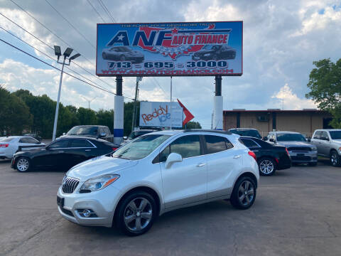 2013 Buick Encore for sale at ANF AUTO FINANCE in Houston TX