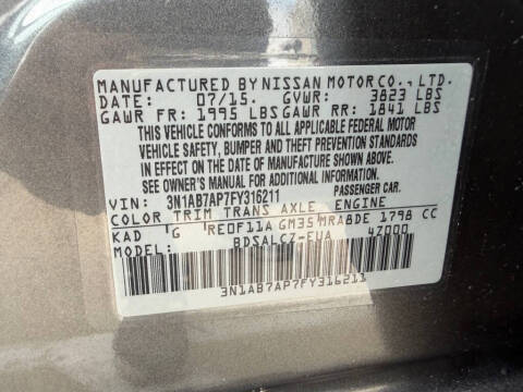 2015 Nissan Sentra