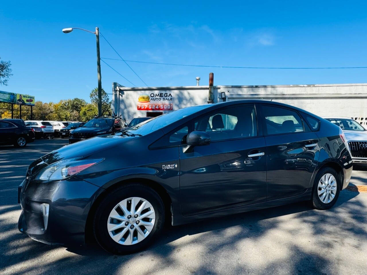 2012 Toyota Prius Plug-in Hybrid for sale at Omega Auto Sales in Chesapeake, VA