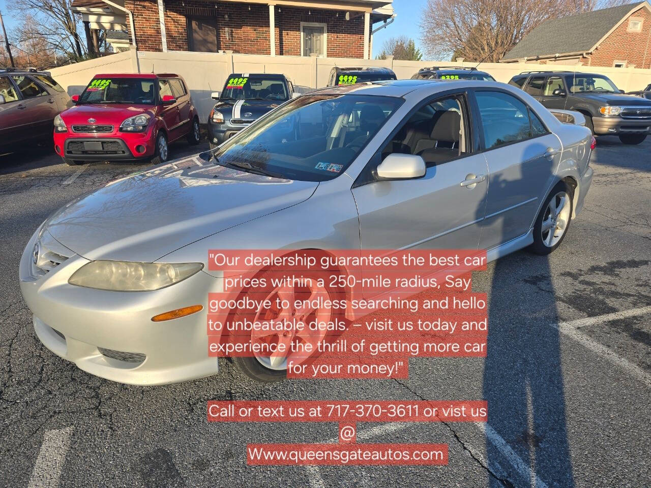 2005 Mazda Mazda6 for sale at QUEENSGATE AUTO SALES in York, PA