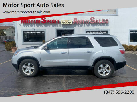 2012 GMC Acadia for sale at Motor Sport Auto Sales in Waukegan IL