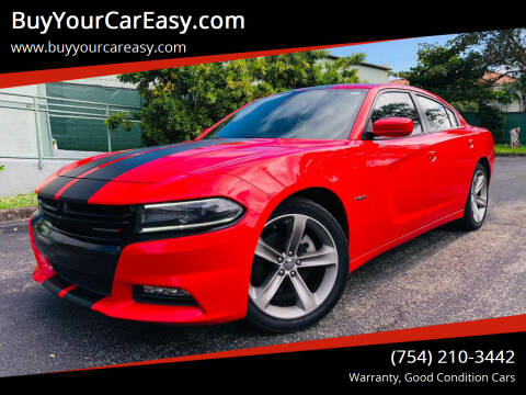 2016 Dodge Charger for sale at BuyYourCarEasyllc.com in Hollywood FL