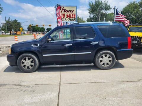 2007 Cadillac Escalade for sale at R Tony Auto Sales in Clinton Township MI