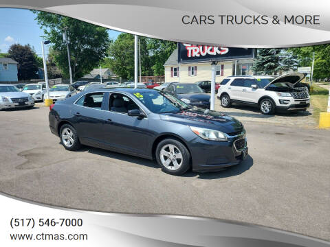 2015 Chevrolet Malibu for sale at Cars Trucks & More in Howell MI