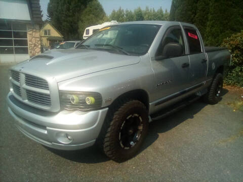 2005 Dodge Ram Pickup 1500 for sale at Payless Car and Truck sales in Seattle WA