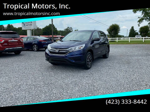 2016 Honda CR-V for sale at Tropical Motors, Inc. in Riceville TN