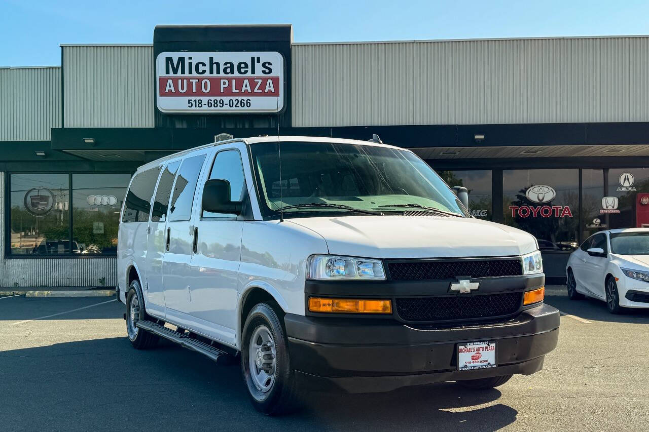 White 2018 Chevrolet Express LS 2500 LS 2500 3dr Passenger Van 2