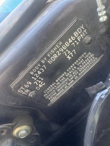 1969 Chevrolet Camaro