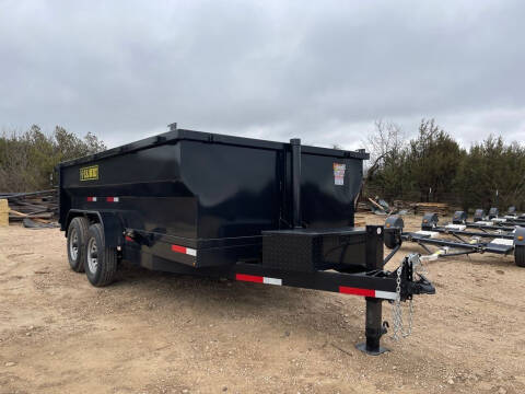 2023 US BUILT  - Dump Trailer 14 X 3 - Ramps for sale at LJD Sales in Lampasas TX